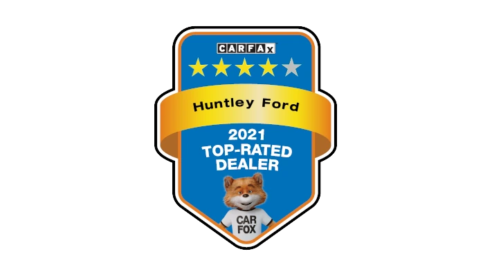 CARFAX Top-Rated Dealer badge, 2021