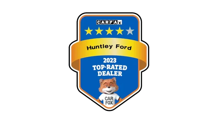 CARFAX Top-Rated Dealer badge, 2023